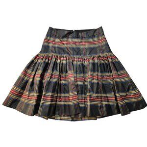 J. Crew Size 2 Taffeta Tartan Skirt
